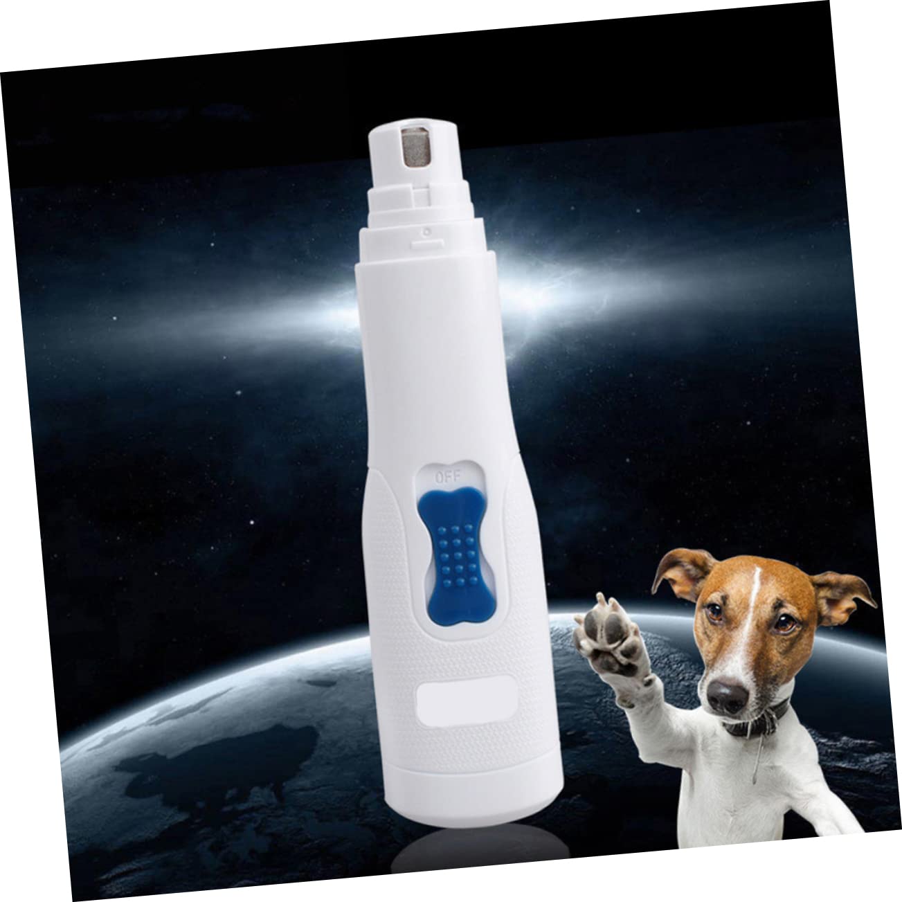 BESPORTBLE 3 Pièces broyeur de Chien électrique Coupe-Ongles Chien pour Grands Chiens broyeur d'ongles pour Animaux de Compagnie Coupe-Ongles électrique pour Animaux de Compagnie