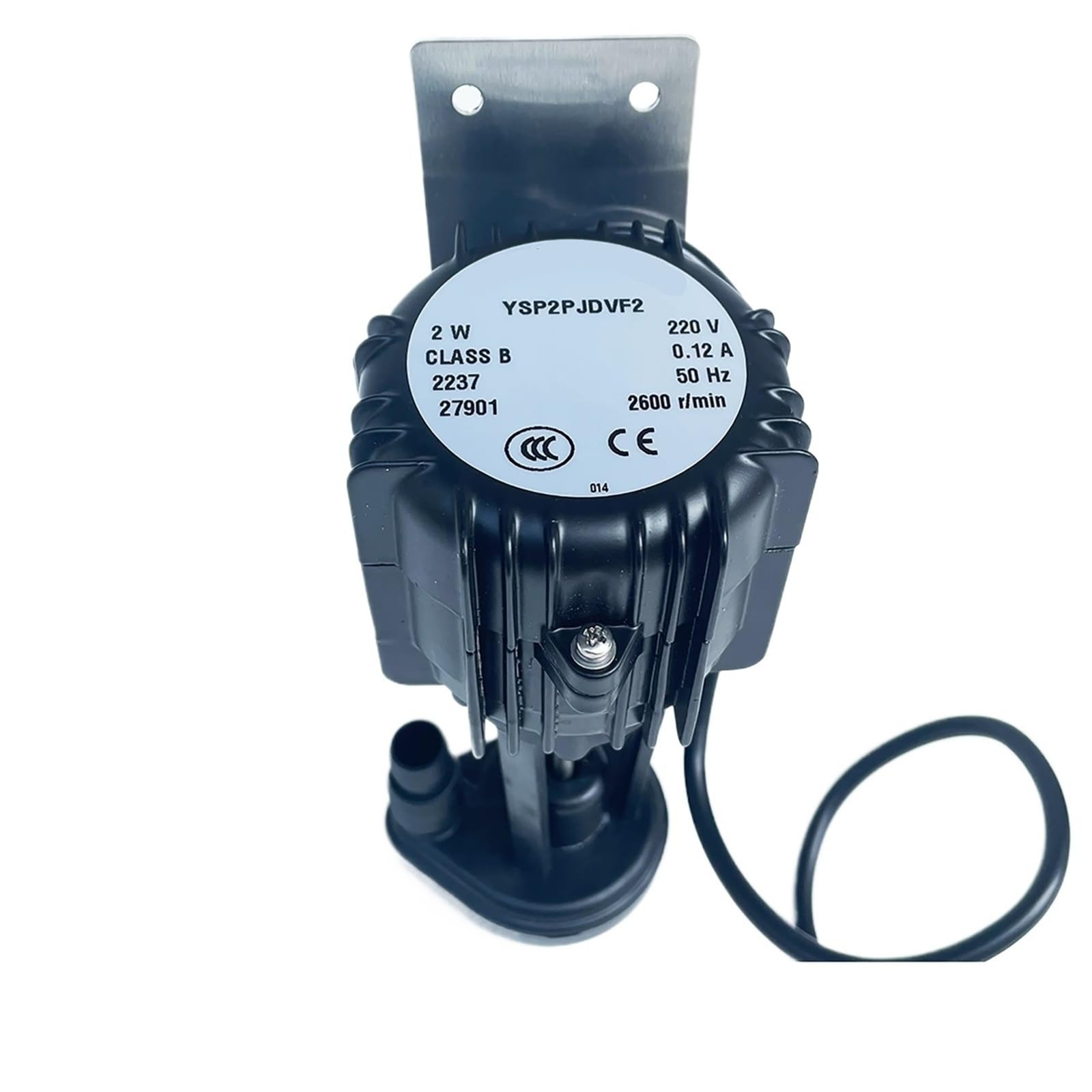 2-Watt-Eiswürfelbereiter, Allgemeine Wasserpumpe, 220-V-Wasserpumpenmotor YSP2P JDVF2, Drehzahl 2600 U/min, 0,12 A, 50 Hz