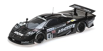 特価 MINICHAMPS (1/18) マクラーレン F1 GTR 楽天市場】ミニカー 1/18 マクラーレン F1 GTR ＃59 黒色
