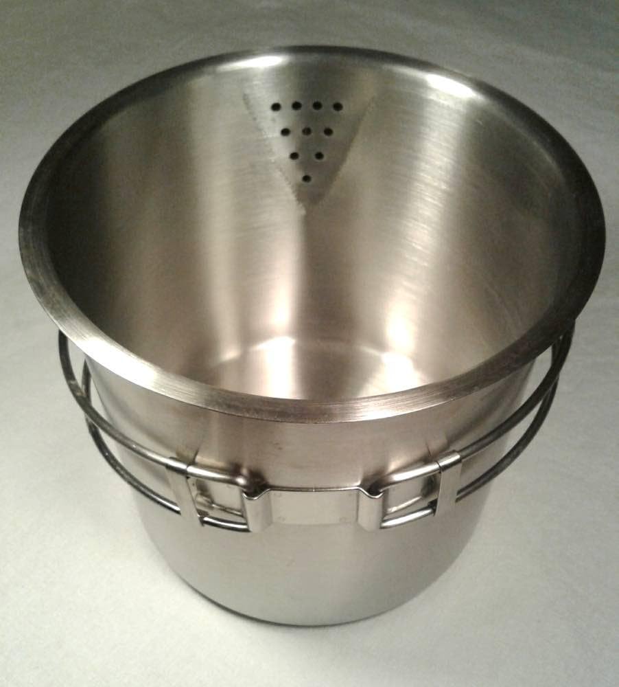 52/68 Oz Stainless Steel Camping Pot Cooking Kettle + 5 BBQ Cooking Accessories