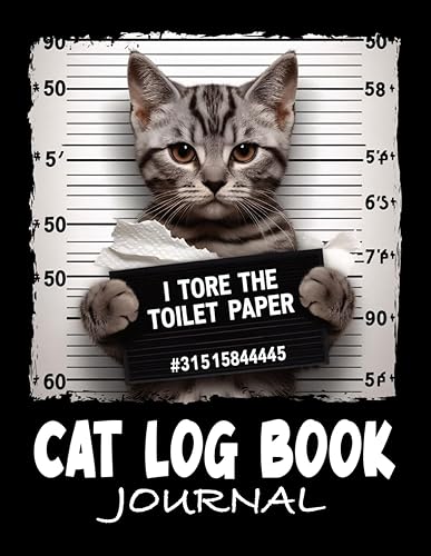 Cat Log Book Journal: Cat Health and Medication Tracker, A Pet Health Record Book to Keep Track Immunization, Medication Dosage, Wellness, Veterinary Care, Cat Medical Record Keeper and Organizer