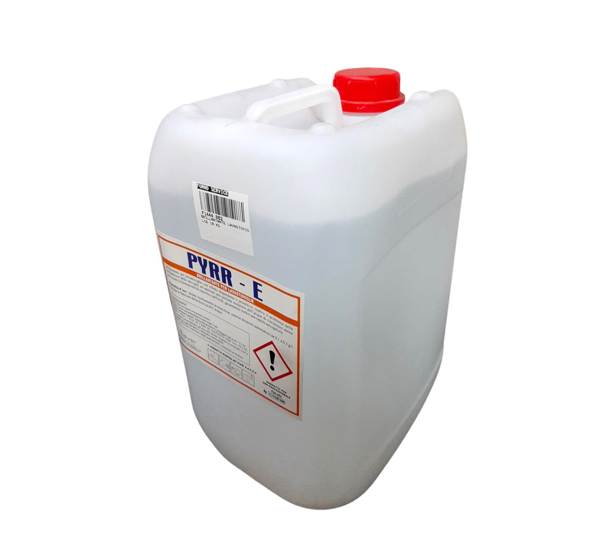 Abrillantador profesional PYRR-E para lavavajillas, 10 kg