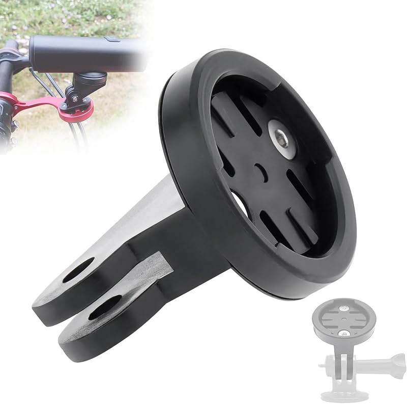 Universal Garmin to GoPro Adapter Mount for Bike | Bike Computer to Action Camera Converter, Lightweight Light Adapter For Garmin Edge and GoPro Hero 9-13 for Cycling Recording
