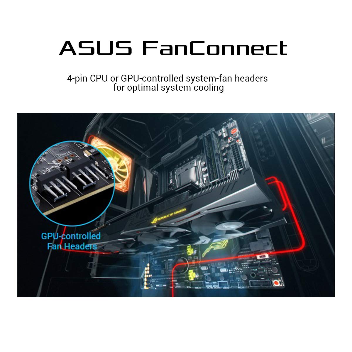 Asus GeForce ROG STRIX-GTX1070-8G-Gaming Scheda Grafica da 8 GB, DDR5