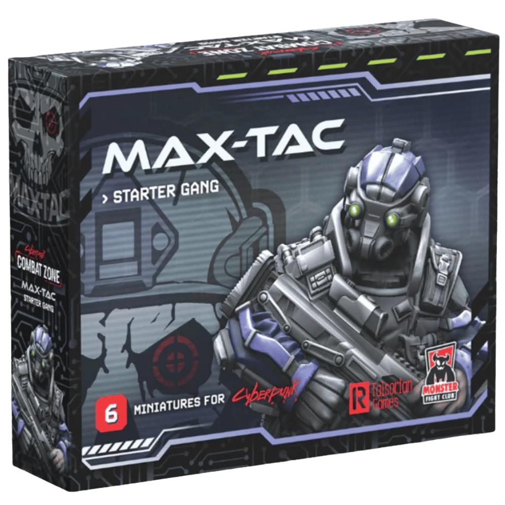 Monster Fight Club, Cyberpunk RED the Board Game: Combat Zone - MAX-TAC Starter Gang