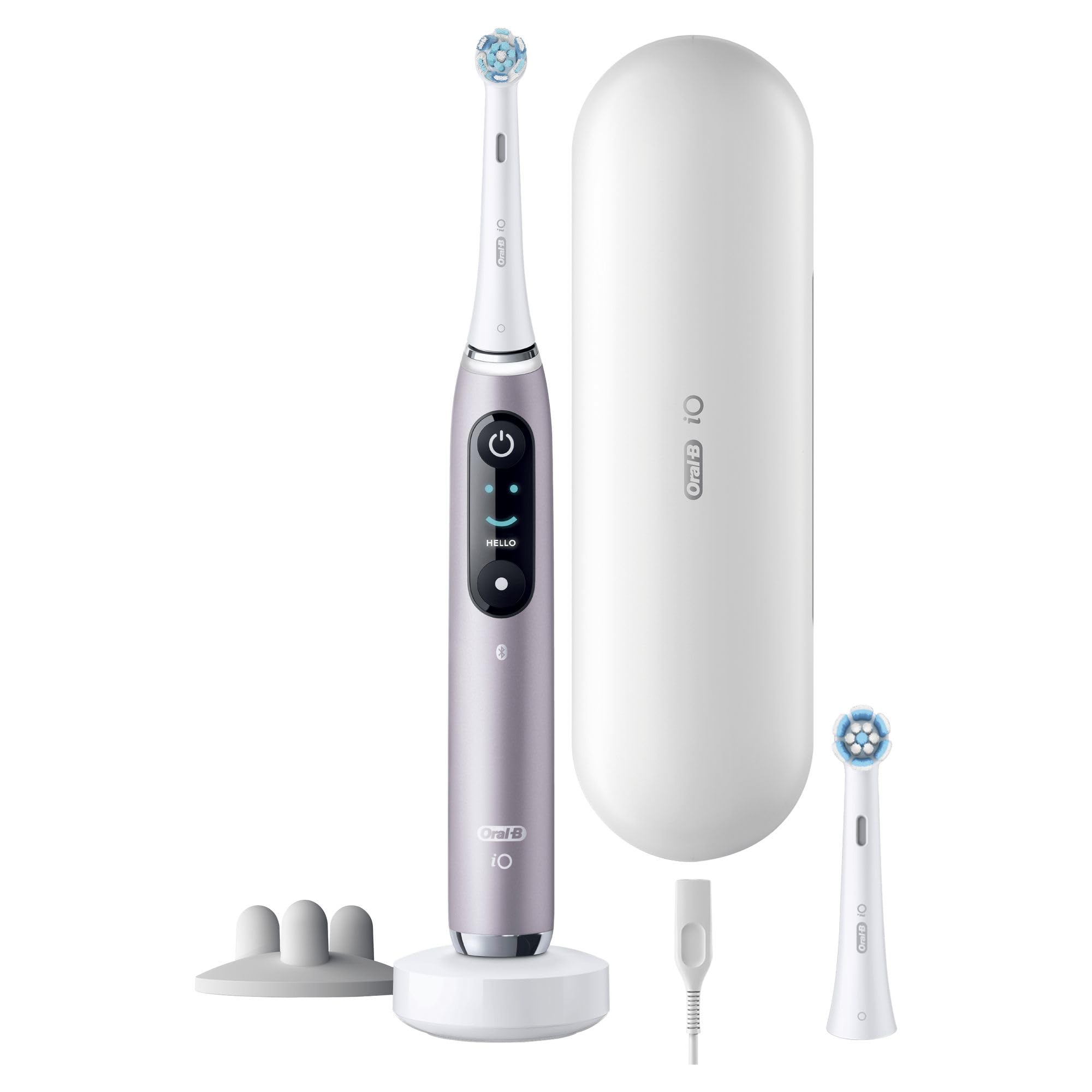 Oral-B iO - 9S Spazzolino Elettrico Ricaricabile Rosa + 2 Testine