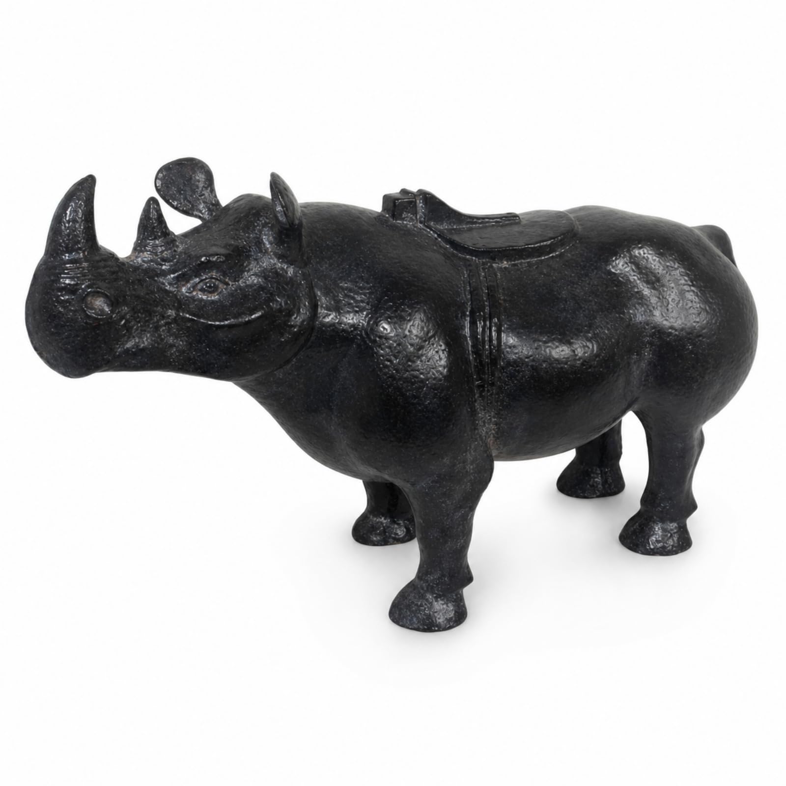 Pferdefigur Vintage Pferdeskulptur Rustikal Figur Pferd für Sammler, Bücherregal, Weiß, Klein 25 8 H19cm