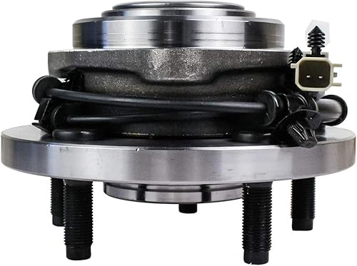 Miniatura 2 de Autoround 513234 Buje de rueda delantera y conjunto de cojinetes para Jeep Grand Cherokee/Commander 2005 2006 2007 2008 2009 2010 5 lengüetas con ABS