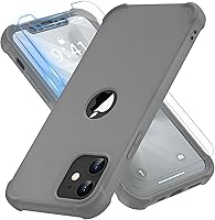 Vista 61 de ORETECH Funda para iPhone 13, con [2 protectores de pantalla] [prueba de caídas de grado militar de 15 pies] [protección de cámara] cuerpo completo