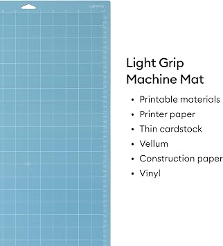 Cricut LightGrip Cutting Mats 12in x 24in (3 Count)