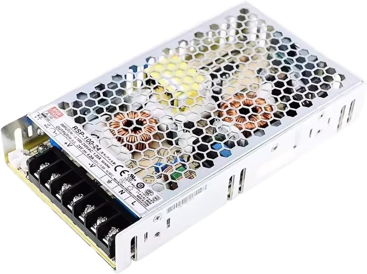 RSP-100 Series DC3.3V 5V 7.5V 12V 13.5V 15V 24V 27V 48V 100W with PFC Function LED Lighting Switching Power Supply(RSP-100-12V)