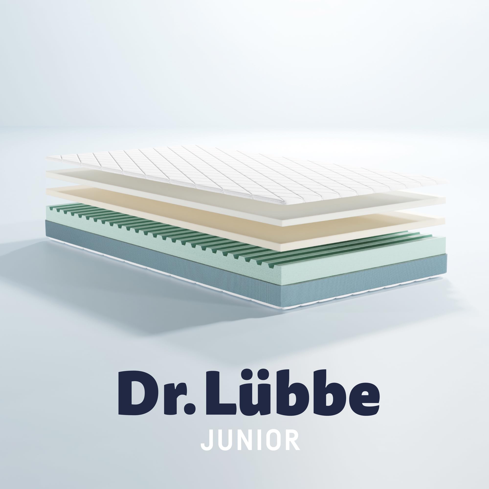 Julius Zöllner Materasso Duosoft Junior 90x... - Schiuma Fredda Traspirante, Oeko-Tex, Made In Germany