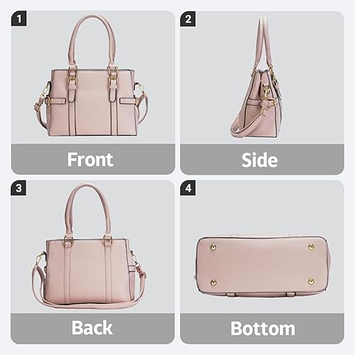 Miniatura 6 de Bolsos de mano de cuero de moda para mujer, bolso de hombro, asa superior, bolso de otoño