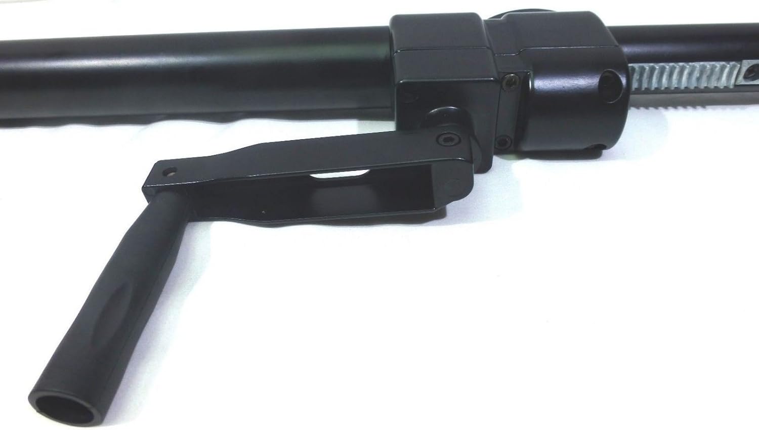 One (1) Pair LASE 101 Speaker Sub Pole Mount Crank System with folding hand crank.