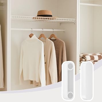 10Pcs Plastic Rod Gasket Caps Tools, Closet Rod Wire Shelf End Caps Tools Closet System Parts Shelf Covers for Wire Shelves, Suitable for Better Use of Wardrobe