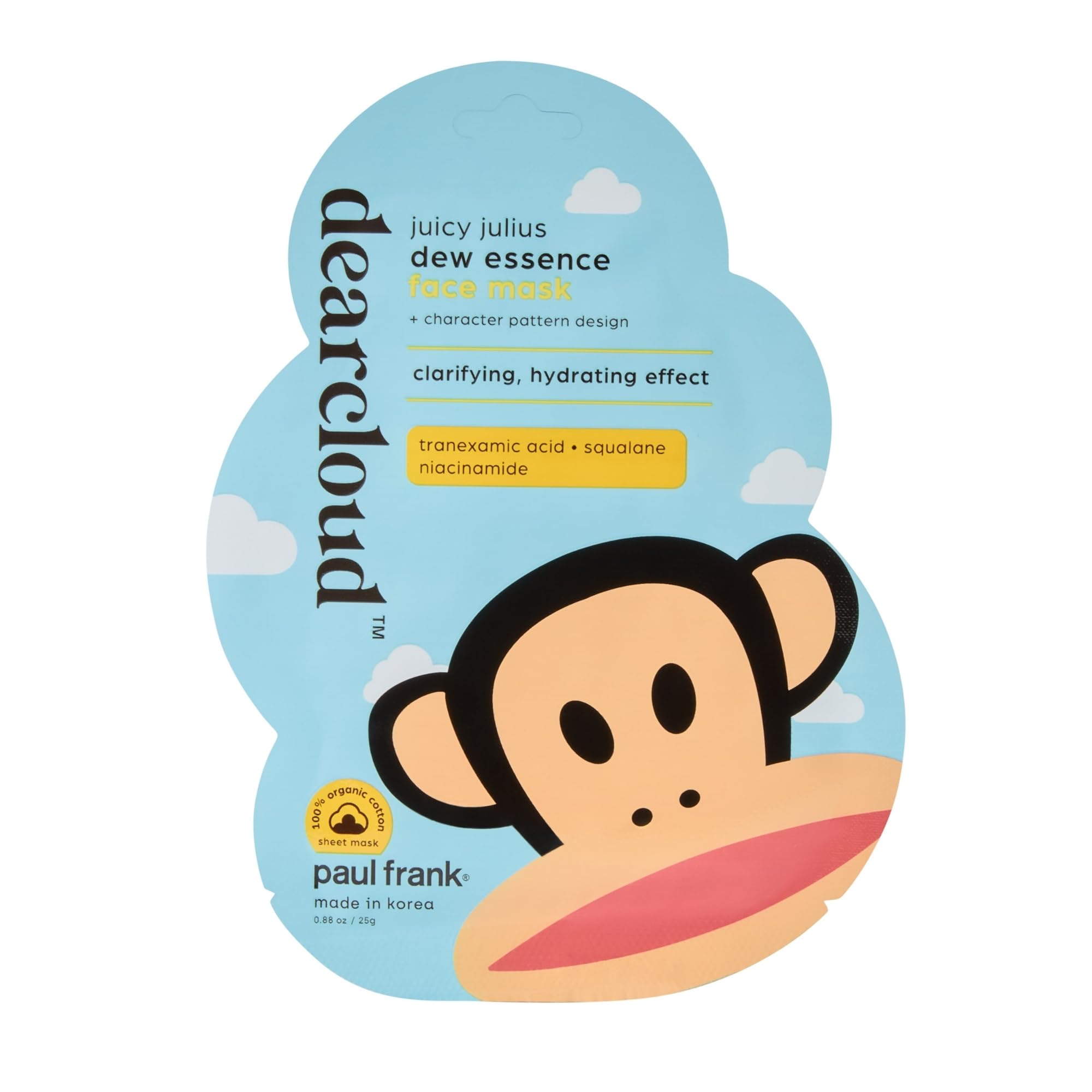 Amazon.com : dearcloud Paul Frank Juicy Julius Dew Essence Face
