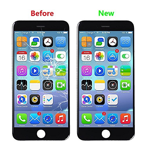 Ensemble complet écran tactile LCD iPhone 6S de rechange avec châssis blanc et outils