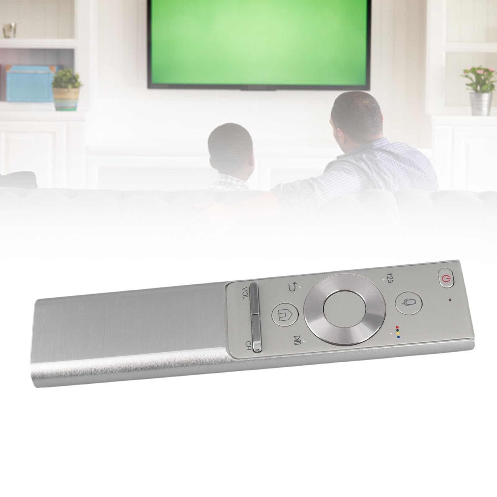 Alomejor Remote Control for Voice TV, Aluminum Alloy | Materiale resistente, presa comoda, modelli compatibili, distanza remota 10 m, design leggero
