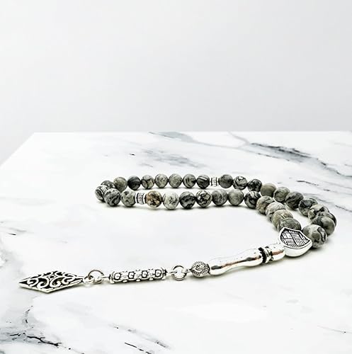 Miniatura 4 de ESERRA Juego de alfombrillas de oración de terciopelo todo en uno para el Islam, alfombra gruesa de oración musulmana, sombrero Kufi negro, piedra