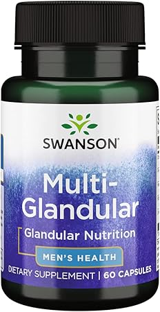 Amazon.com: Swanson Raw Multi-Glandular for Men 60 Capsules : Health ...