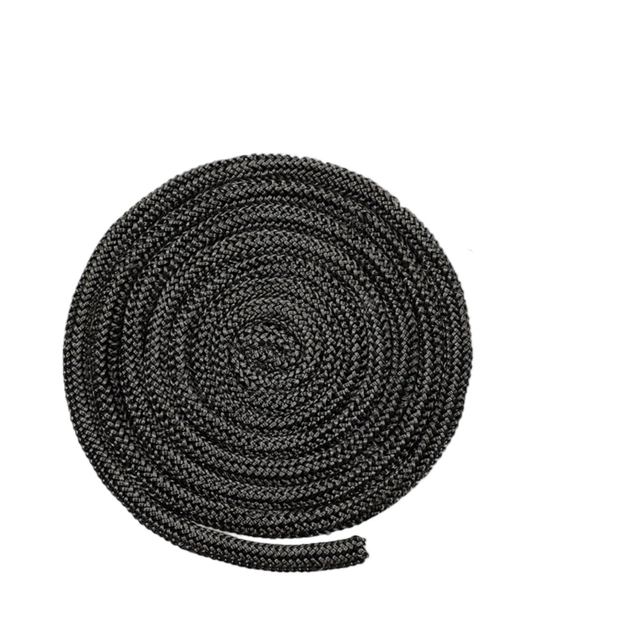 Guarnizione Porta Corda sigillante for camino 2 pezzi 6/8/10/12mm 2M | Sostituzione della guarnizione in fibra di vetro della porta della stufa a legna(12mm x 2M)