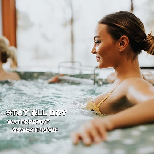 Miniatura 7 de Boobeen Lápiz delineador de ojos, gel delineador de ojos negro, fórmula de secado rápido, delineador de ojos impermeable, a prueba de manchas,