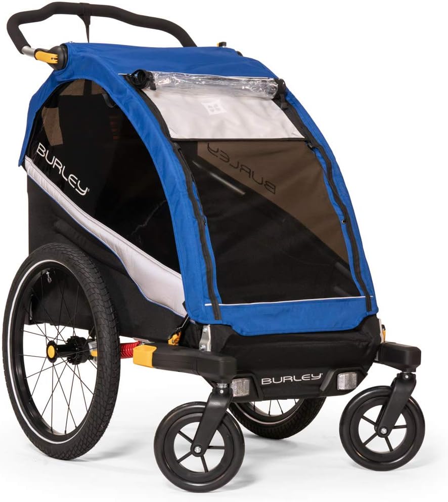 Burley D'Lite Single Old School Azu Children's Trailer
