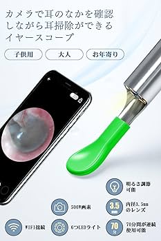 Amazon.co.jp: 耳かき カメラ ワイヤレス イヤースコープ 500万