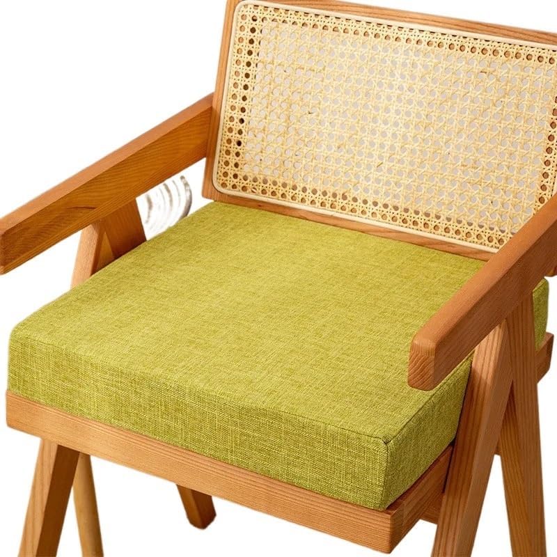 Cojín de asiento Cojín De Sofá De Esponja De Alta Densidad 35d, Cojín De Lino Para Respaldo De Silla, Grosor De 1.2 in, 2.0 in, 3.1 in, Alfombrilla