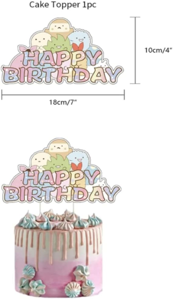 Amazon パーティー風船 すみっコぐらし風 誕生日 飾り付け Happy Birthday 誕生日バルーン 装飾 装飾品 ケーキデコレーション ケーキインサートステッカー バースデー飾り付けセット 男の子 女の子 バースデー飾り付けセット 風船 バルーン おもちゃ Amazon パーティー風船 すみっコぐらし風 誕生日 飾り付け Happy Birthday 誕生日バルーン 装飾 装飾品 ケーキデコレーション ケーキインサートステッカー バースデー飾り付けセット 男の子 女の子 バースデー飾り付けセット 風船 バルーン おもちゃ