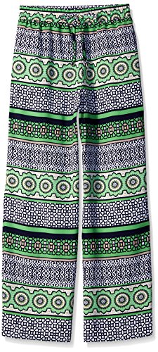 My Michelle Girls' Soft Printed Palazzo Pant with Drawstring Waistband