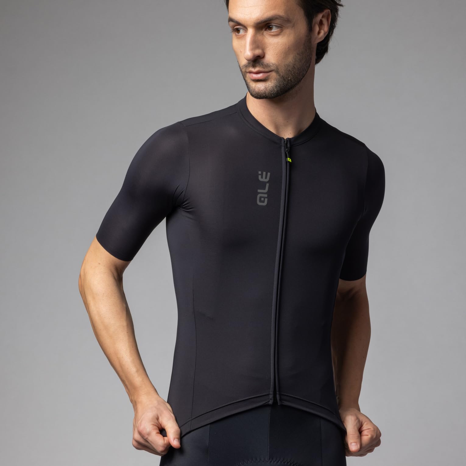 ALE' Pragma Colour Block Short Sleeve Maglia da Ciclismo Uomo (Pacco da 1)