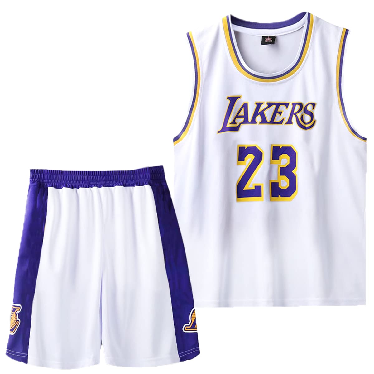 MEEHYRE Camiset Baloncesto Niños Conjunto 2 Piezas Camisetas y Pantalones de Baloncesto para Niños Cortos y Camiseta Tirantes