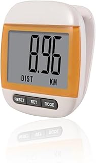 JYT GROUP Multi-función pantalla LCD podómetro trotar paso podómetro caminar calorías distancia contador