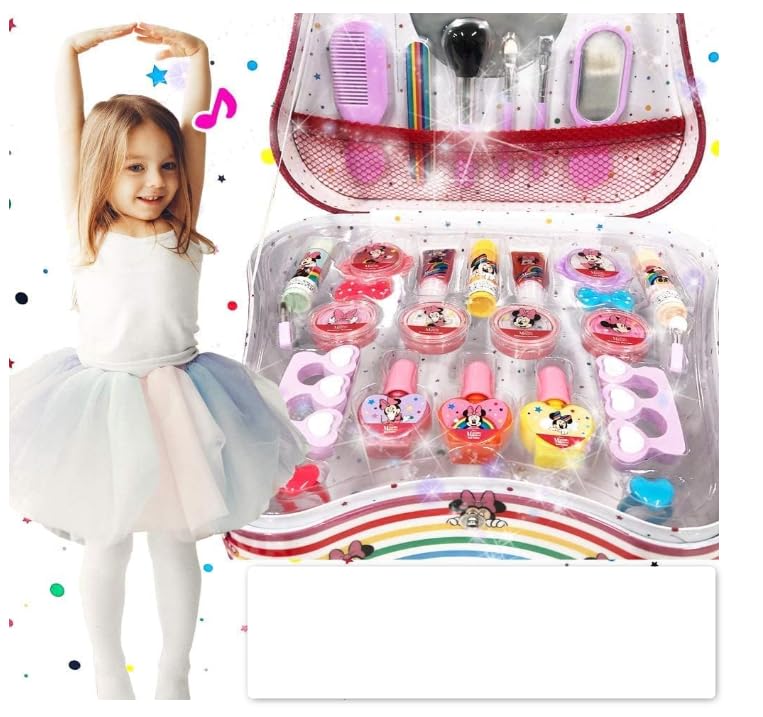 Disney ミニーマウス　キッズ　コスメBOX メイクセット3個まとめ Amazon | コストコ ディズニー キッズ コスメセット ミニーマウス