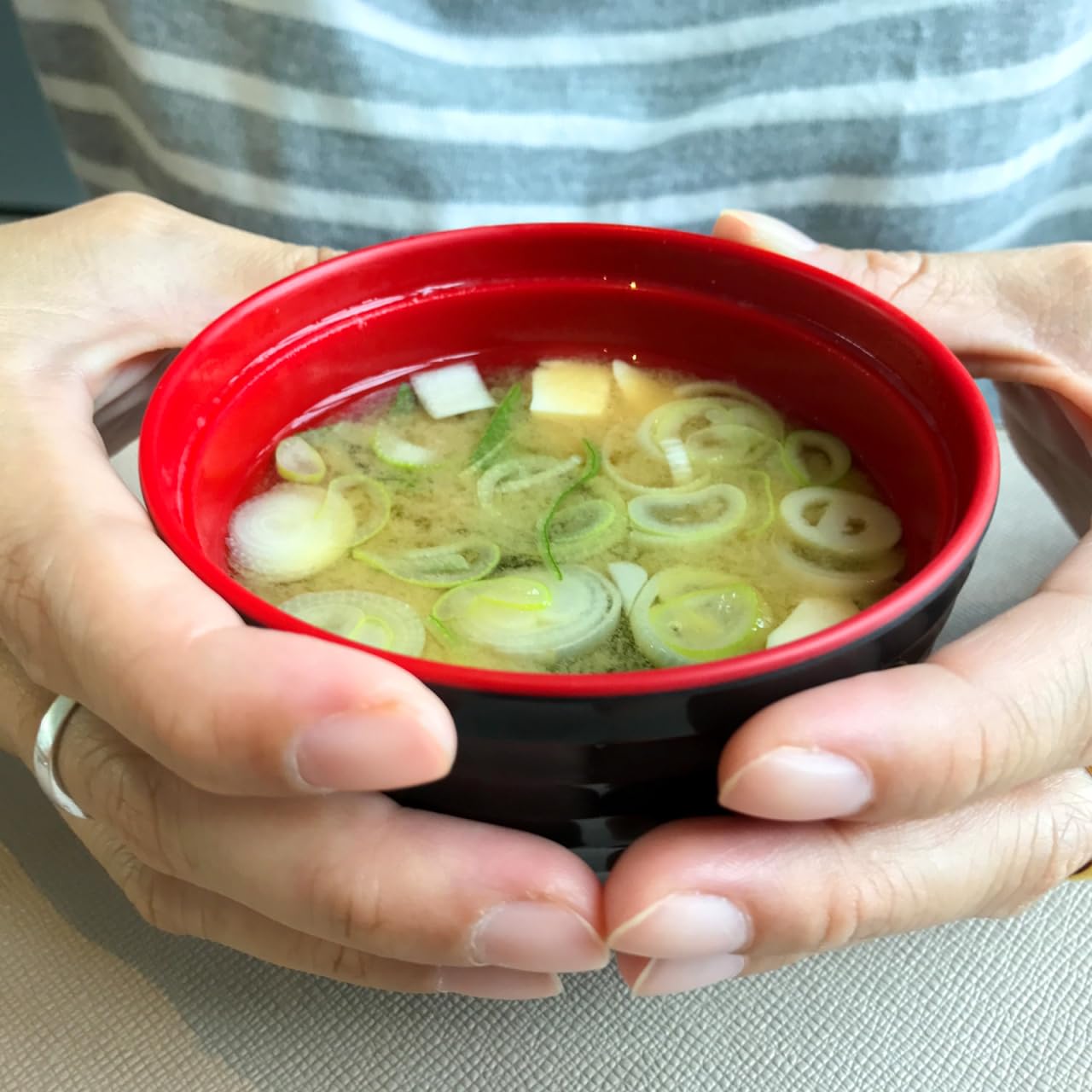 Doitool Set Di 3 Ciotole Giapponesi Piccole Da Zuppa Miso Con Coperchio Melaminica Resistente Al Calore 3.82 Pollici Facili Da Pulire Per Cucina Casa Ramen