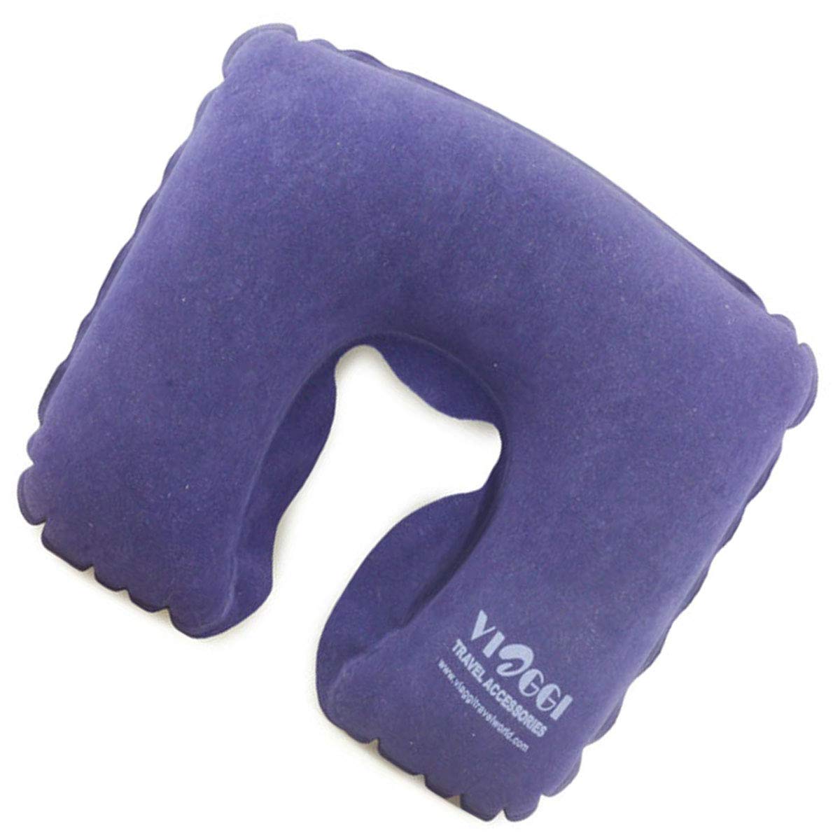 Viaggi Purple Inflatable travel pillow 1