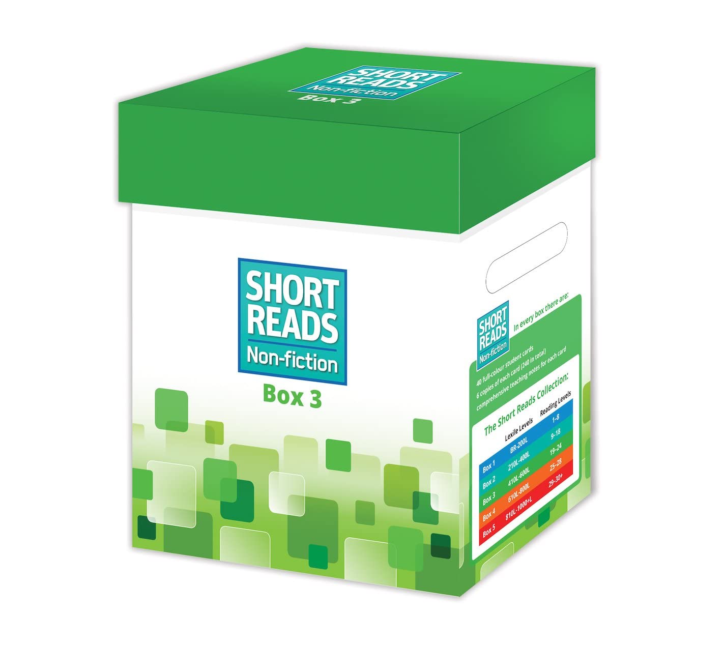 Short Reads Nonfiction Box 3 Ages 7+ (Level 410600) Scholastic Inc