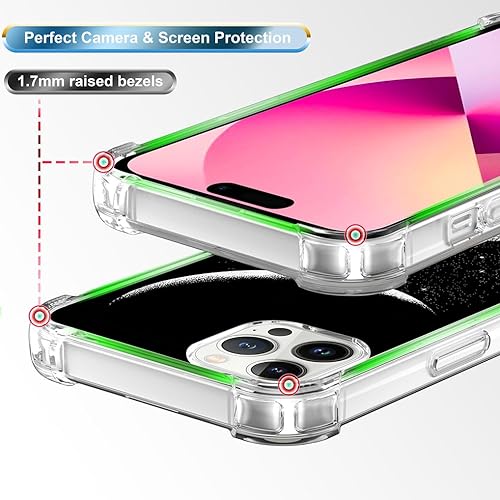 Miniatura 4 de Funda para iPhone 15 Pro, bonita funda estética Kawaii de diseño de astronauta y astronauta, diseño femenino para mujeres y niñas, compatible con