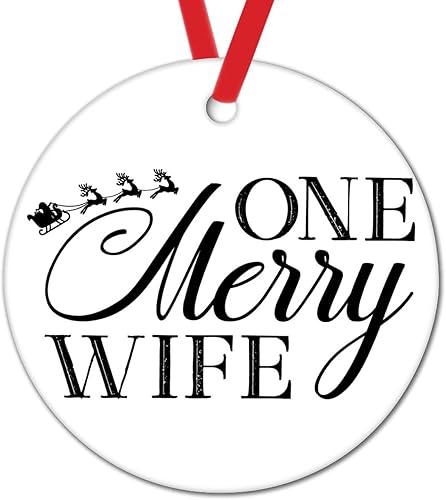 Miniatura 8 de Merry Christmas Y'all Holiday Present Ceramic Xmas Tree Ornament Funny Christmas Quotes Christmas Ornament for Kids Winter Seasons Greeting