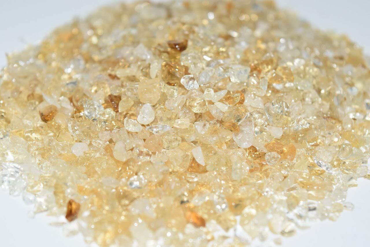 Nature's Enlightenment 50g Citrine Crystal Chips-