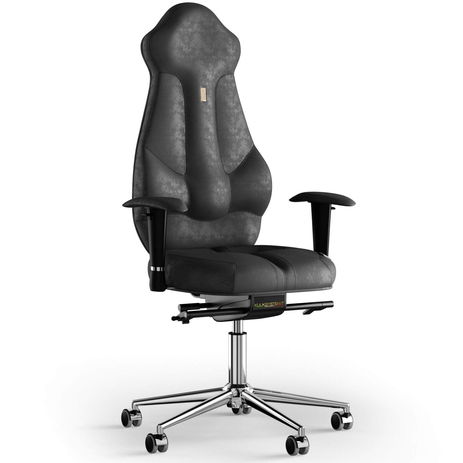 Buy KULIK SYSTEM Imperial Computer Desk Chair with Patented Ergonomic Designed Back Support