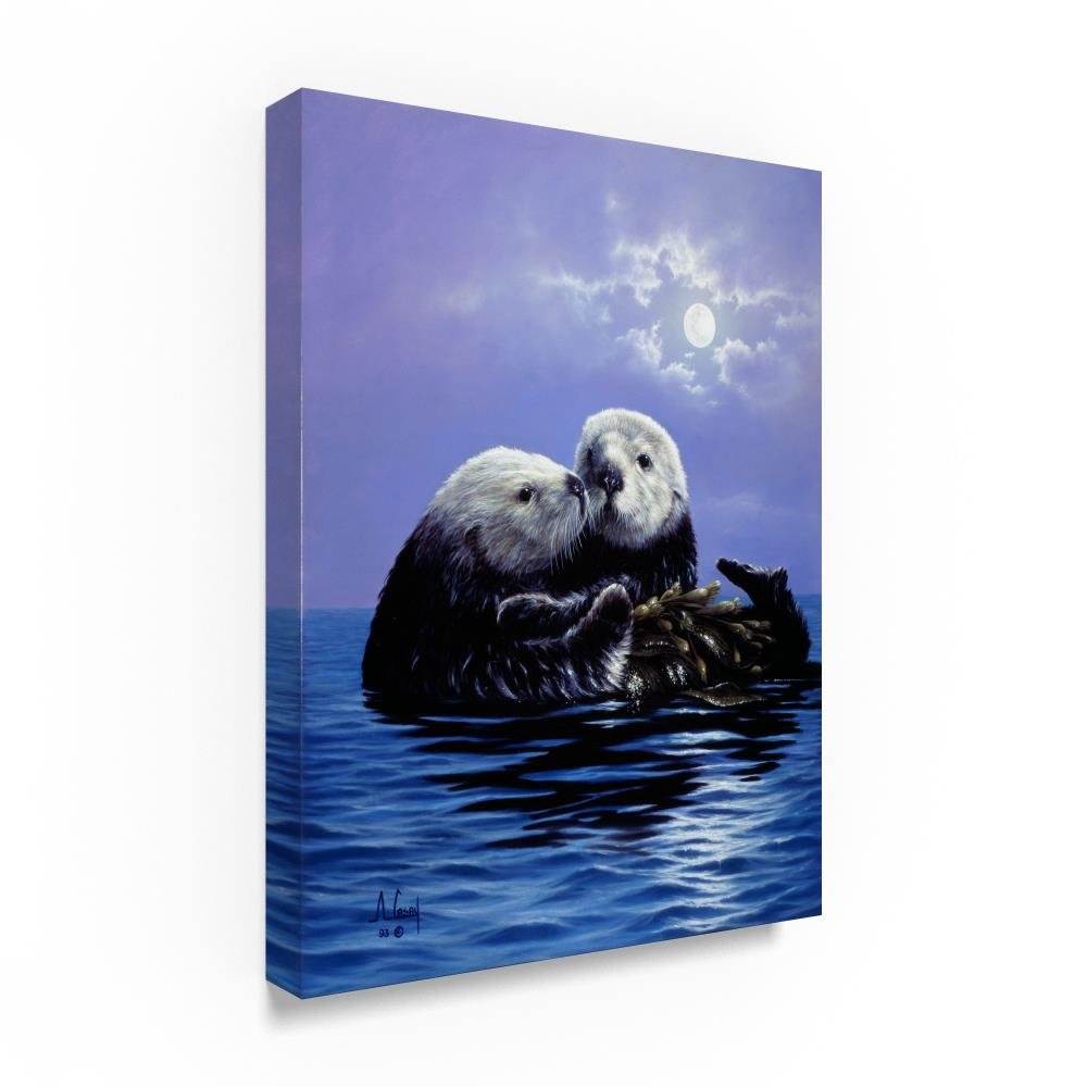 アンソニーキャセイ（オッタースペース）Anthony CASAY Trademark Fine Art Rich Otter 1 by Anthony Casay, 18x24