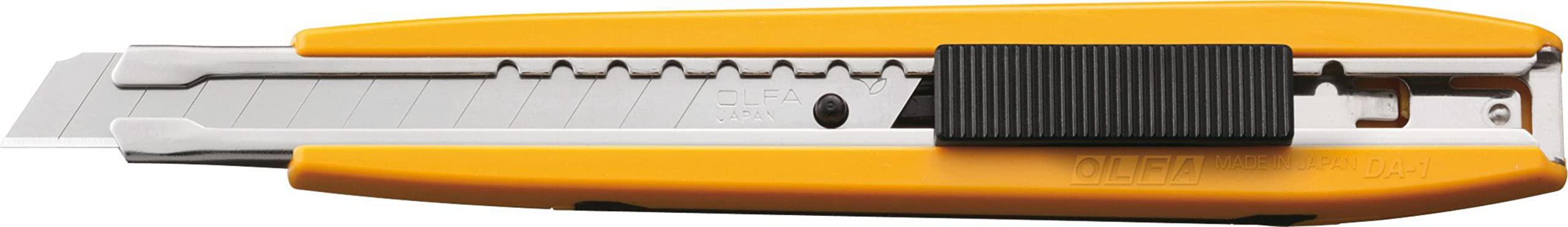 Olfa DA-1 - Knife with 9 mm blade, automatic locking and built-in used blade container