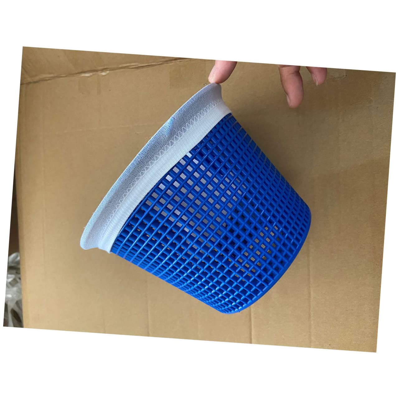 BCOATH Swimming Pool Basket 16pcs Set Socks Pool Cleaning Tools Hair Catcher Drain Cover