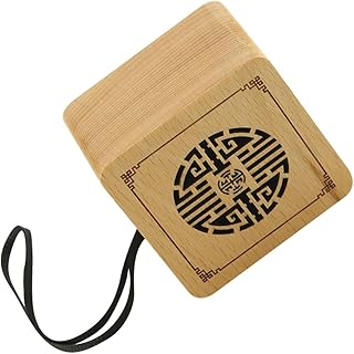 Hemobllo Wireless Speaker 1pc Speaker Home Subwoofer Speakers for Home Mini Amp Stereo Speaker Music Playing Tool Wooden Speaker Creative Wooden Speaker Household Music Player Sound Bar