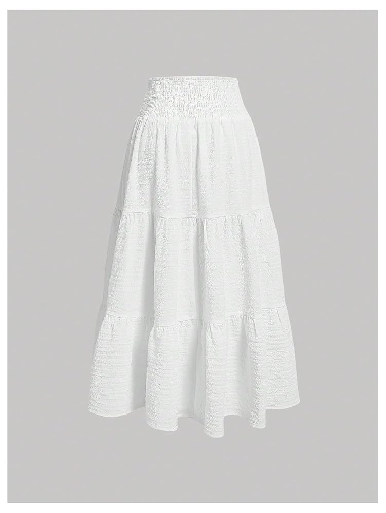 Amazon.com: WDIRARA Women's High Waist Eyelet Embroidery