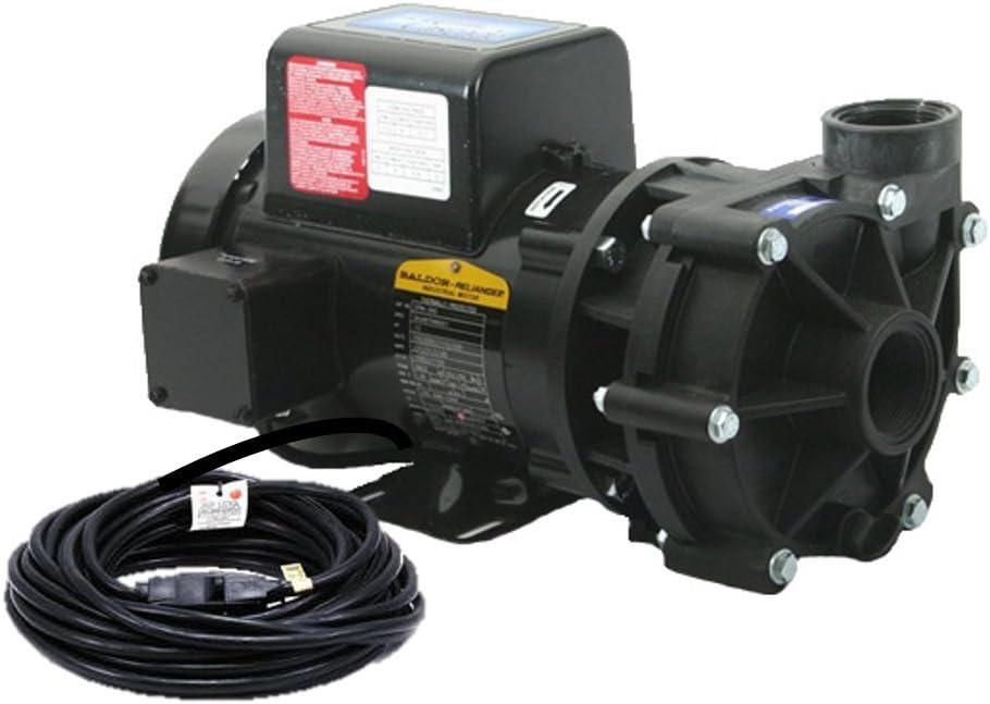 Cascade 1/8 HP 2200 GPH External Pond Pump with Cord C1/8-26-C