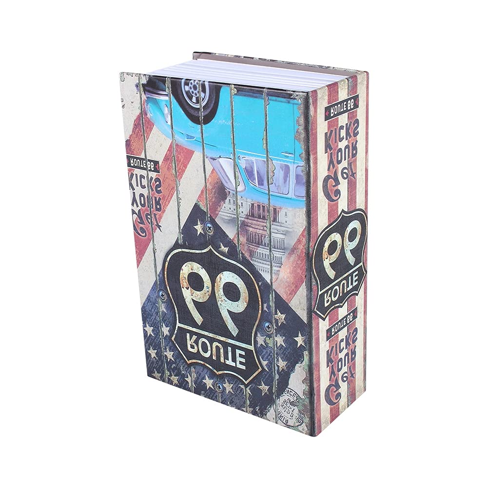 Coffre-fort Secret Livre Avec Serrure à Code - Faux Dictionnaire Pour Cacher Argent, Bijoux - 18x11.6x5.5 Cm