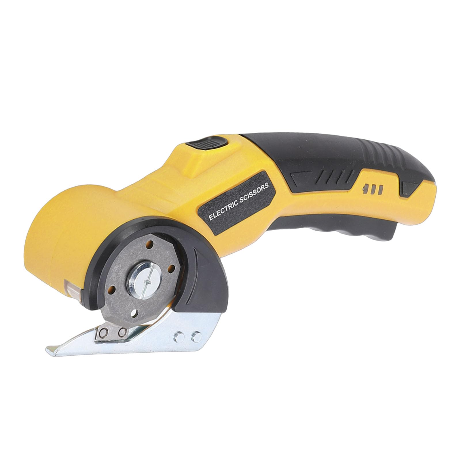 carton électrique Rechargeable, Boîte Portable avec Lumière LED pour Couper le Papier Peint 1/4 (Jaune)